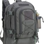 WolfWarriorX Men Backpacks Large Capacity Military Tactical Hiking Expandable 39L-60L Backpack